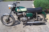 Restauration CZ 125cc de 1975