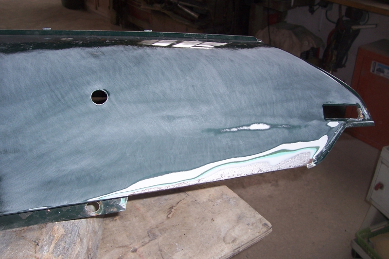 Restauration partielle MGB cabriolet