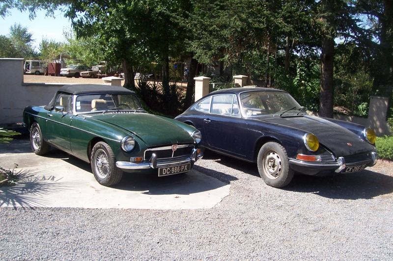 Restauration partielle MGB cabriolet