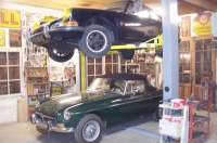 Restauration partielle MGB cabriolet