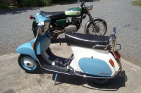 RESTAURATION SCOOTER VESPA PK80 DE 1984