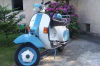 RESTAURATION SCOOTER VESPA PK80 DE 1984