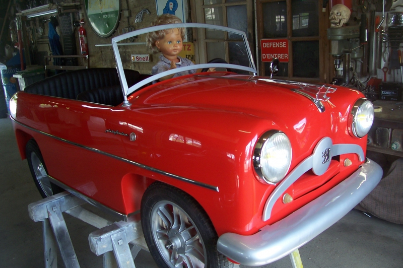 Restauration Peugeot 403 cabriolet manège 1960