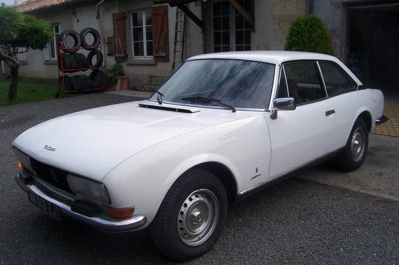 Restauration Coupé Peugeot 504 Pinifarina