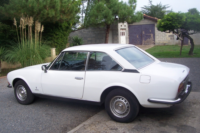 Restauration Coupé Peugeot 504 Pinifarina