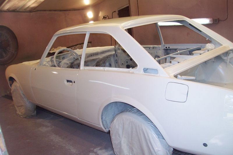 Restauration Coupé Peugeot 504 Pinifarina