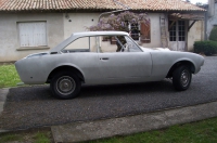 Restauration Coupé Peugeot 504 Pinifarina