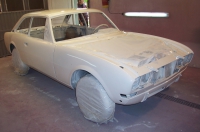 Restauration Coupé Peugeot 504 Pinifarina