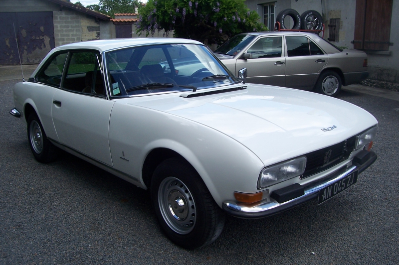 Restauration Coupé Peugeot 504 Pinifarina