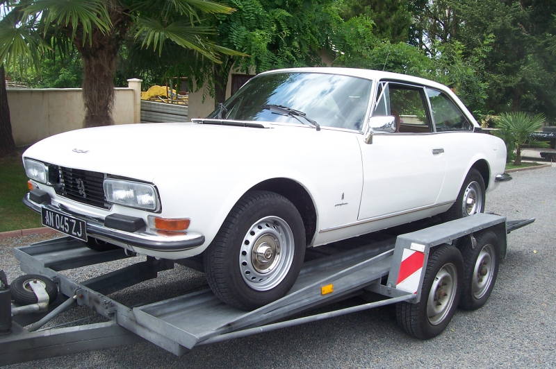 Restauration Coupé Peugeot 504 Pinifarina