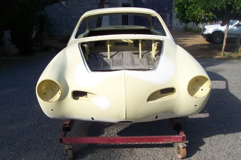 Restauration Coupé Karman Ghia